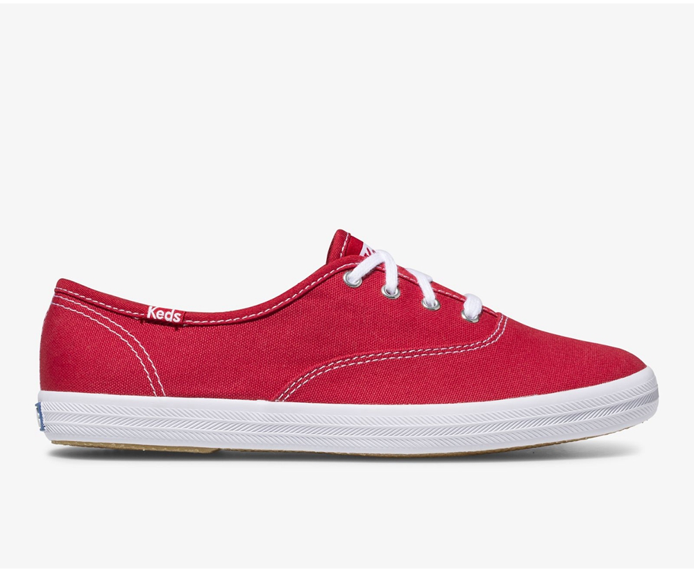 Zapatillas Keds Mujer Rojas - Champion Originals - 190-HYMNZW